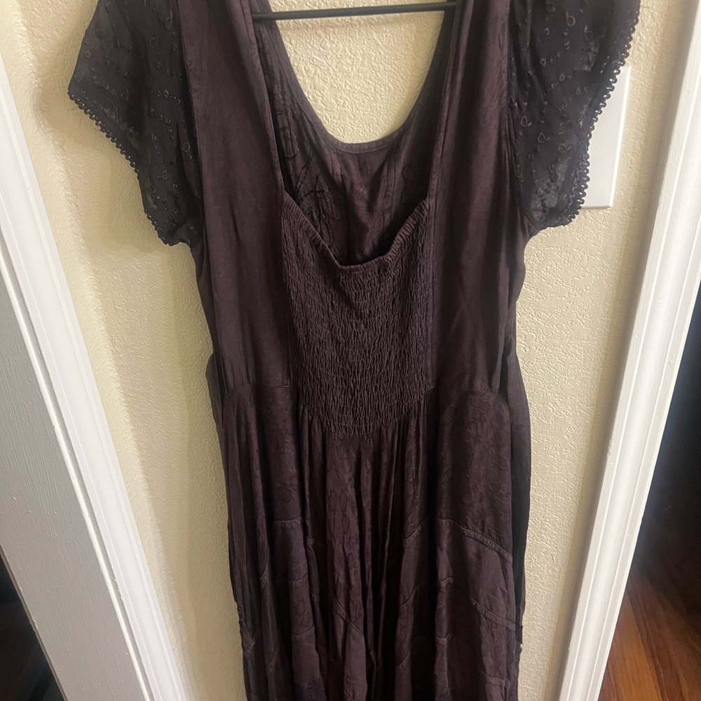 Deep Eggplant Dress